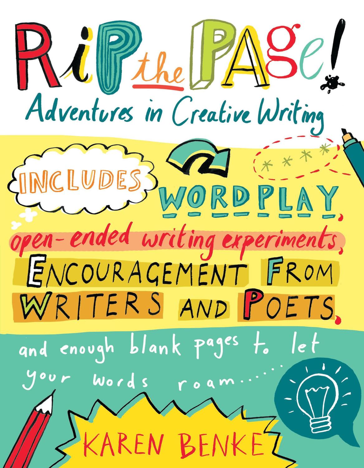 Cover: 9781590308127 | Rip the Page! | Adventures in Creative Writing | Karen Benke | Buch