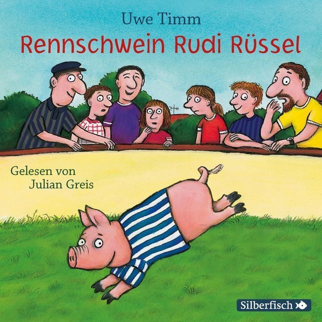 Cover: 9783745601152 | Rennschwein Rudi Rüssel, 2 Audio-CD | 2 CDs | Uwe Timm | Audio-CD