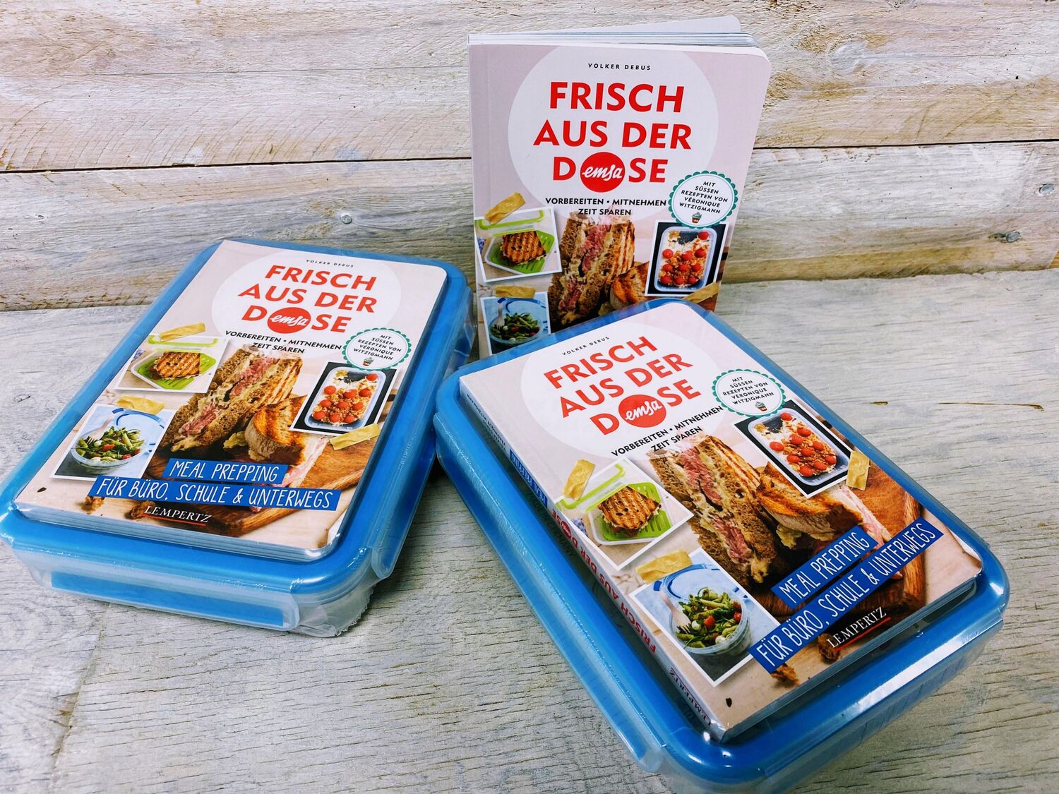 Bild: 9783960583417 | Frisch aus der EMSA-Dose | Meal Prepping für Büro und unterwegs | Buch