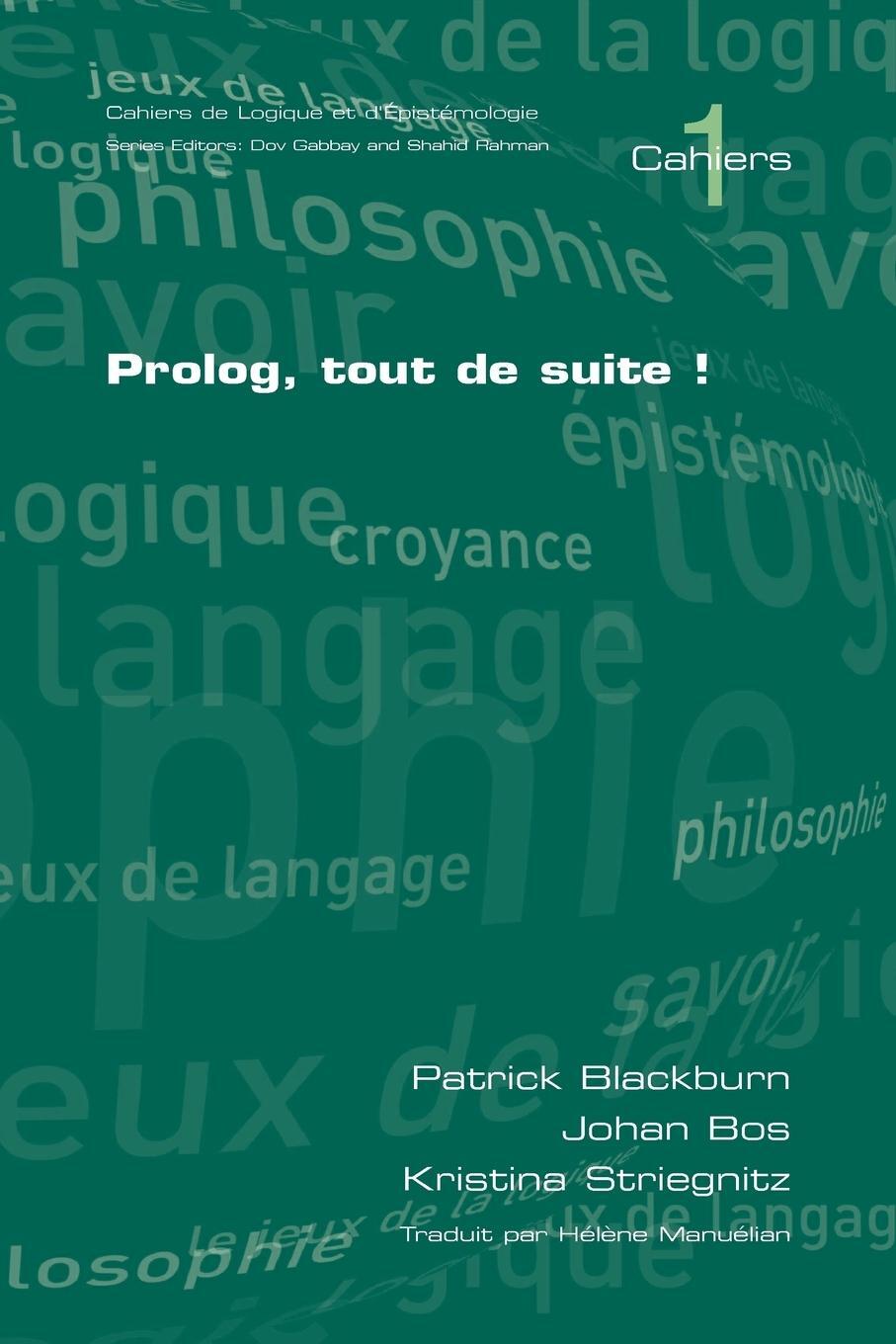 Cover: 9781904987529 | PROLOG, Tout de Suite! | P. Blackburn (u. a.) | Taschenbuch | 2007