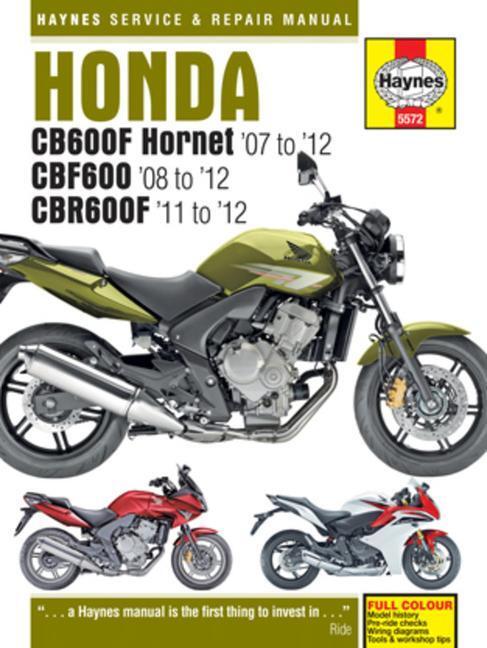 Cover: 9781785213823 | HONDA CB600F HORNET (07 TO 12) | Editors Of Haynes Manuals | Buch