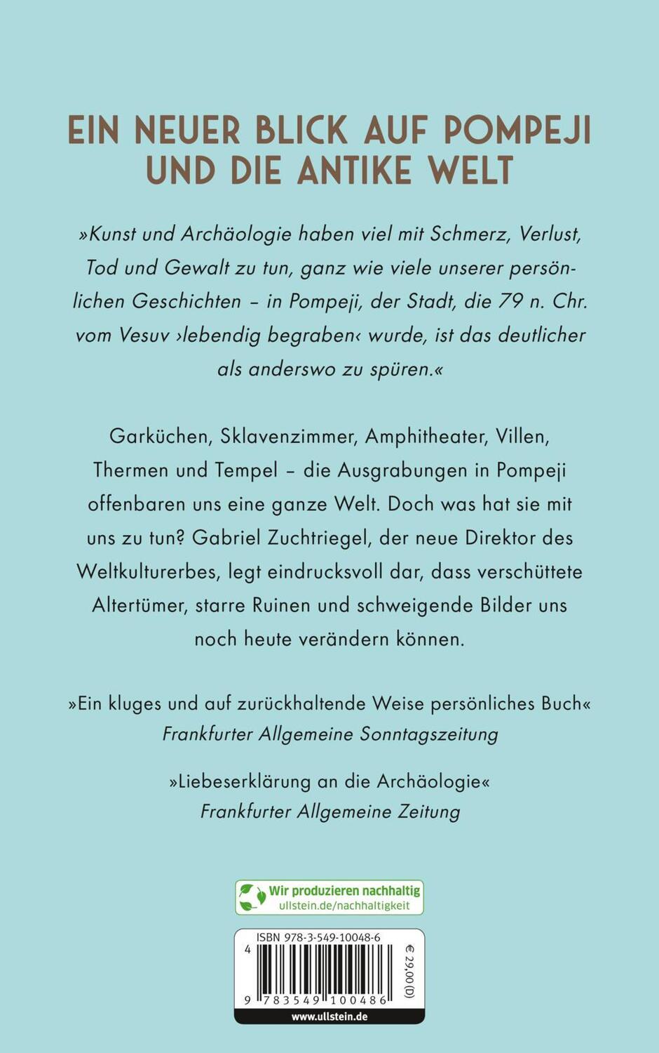 Rückseite: 9783549100486 | Vom Zauber des Untergangs | Gabriel Zuchtriegel | Buch | Deutsch