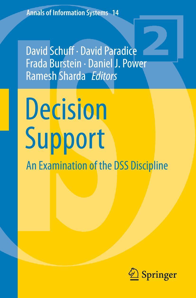 Cover: 9781441961808 | Decision Support | An Examination of the DSS Discipline | Taschenbuch