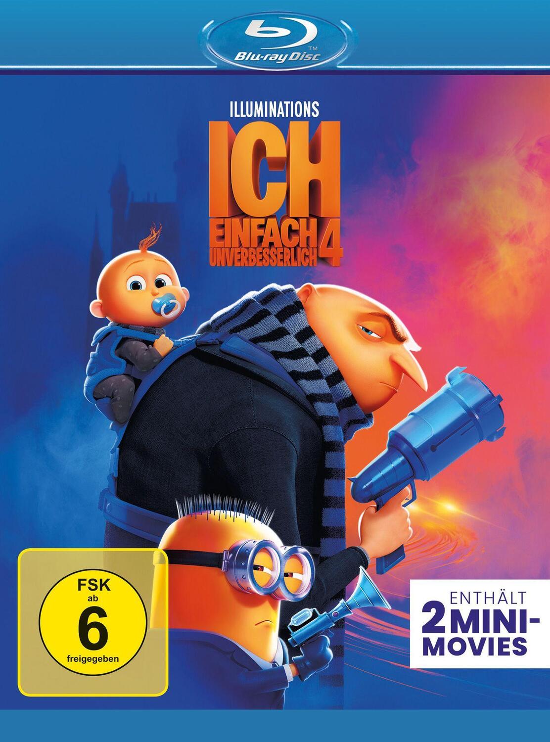 Cover: 5053083267452 | Ich Einfach unverbesserlich 4 | Blu-ray Disc | Deutsch | 2024