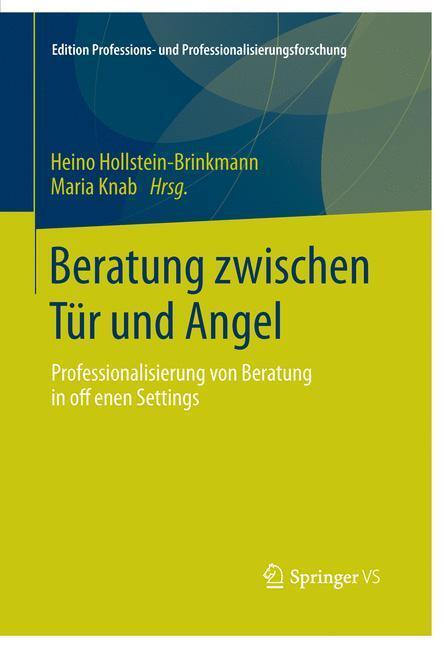 Cover: 9783658034191 | Beratung zwischen Tür und Angel | Taschenbuch | XI | Deutsch | 2015
