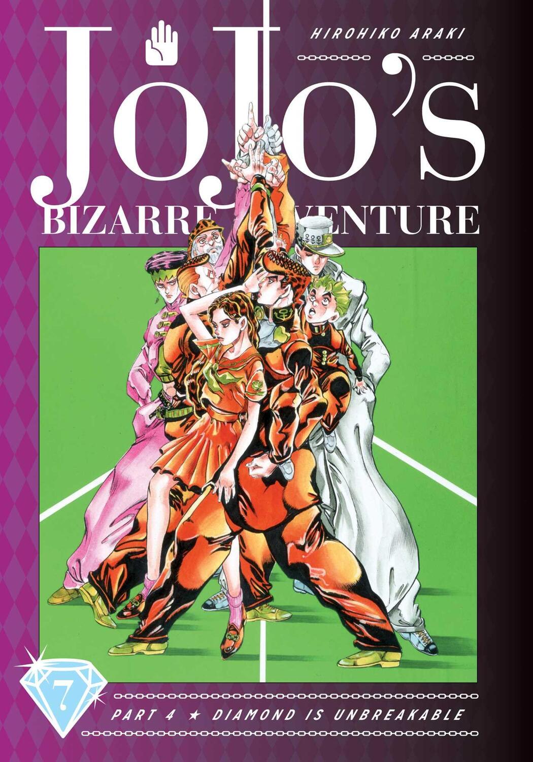 Cover: 9781974708130 | JoJo's Bizarre Adventure: Part 4--Diamond Is Unbreakable, Vol. 7