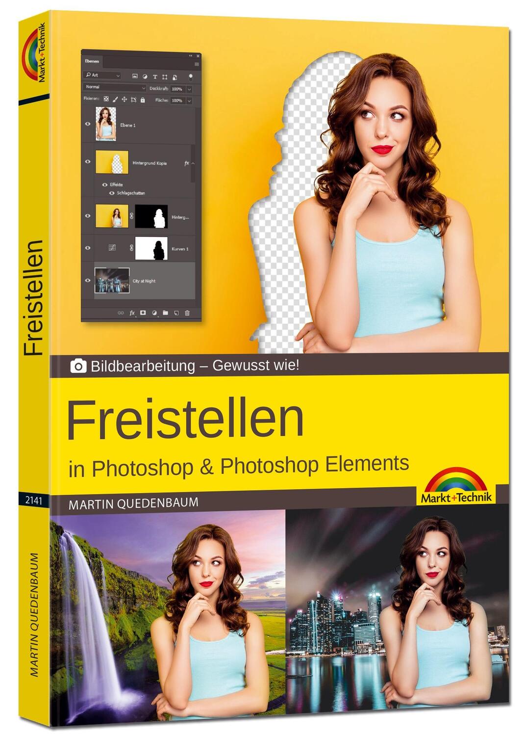 Cover: 9783959821414 | Freistellen mit Adobe Photoshop CC und Photoshop Elements - Gewusst...