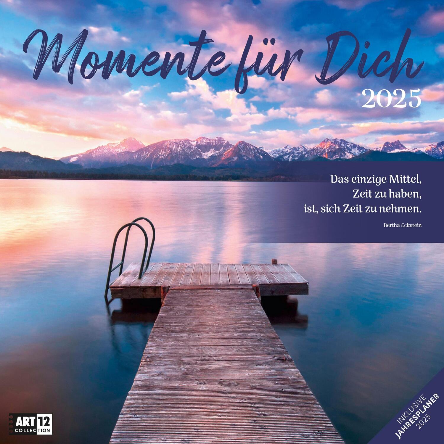 Cover: 9783838445021 | Momente für Dich Kalender 2025 - 30x30 | Ackermann Kunstverlag | 28 S.