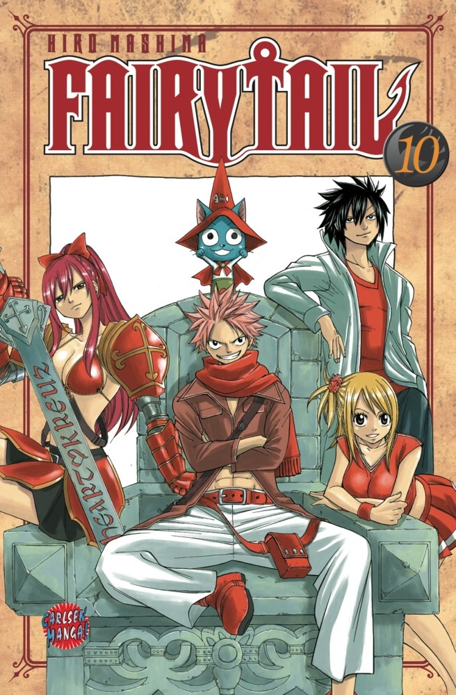 Cover: 9783551796202 | Fairy Tail. Bd.10 | Hiro Mashima | Taschenbuch | 192 S. | Deutsch