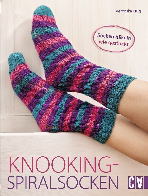 Cover: 9783841063700 | Knooking-Spiralsocken | Socken häkeln wie gestrickt | Veronika Hug