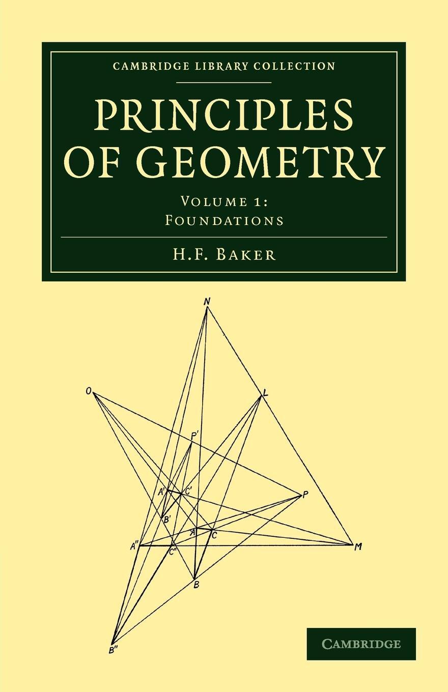 Cover: 9781108017770 | Principles of Geometry | H. F. Baker | Taschenbuch | Paperback | 2010