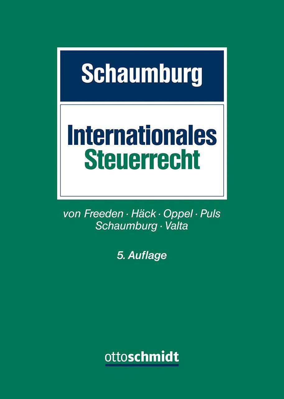 Cover: 9783504260248 | Internationales Steuerrecht | Harald Schaumburg | Buch | XXXIV | 2022