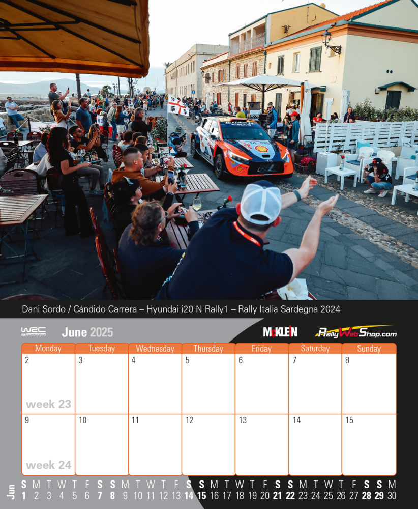 Bild: 9783947156610 | 2025 Desktop Rally Calendar | History meets the Present | Klein | 2025