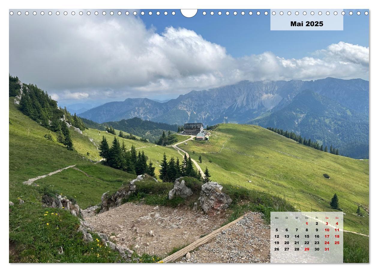 Bild: 9783383876240 | Alpenauszeit - Schöne Orte der Alpen (Wandkalender 2025 DIN A3...