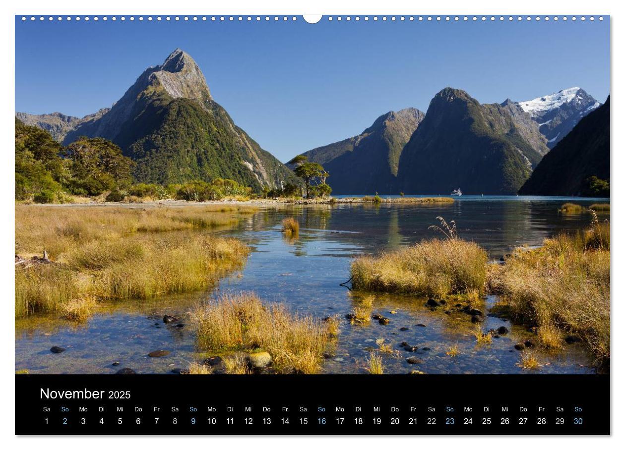 Bild: 9783435554812 | Traumziel Neuseeland 2025 (hochwertiger Premium Wandkalender 2025...