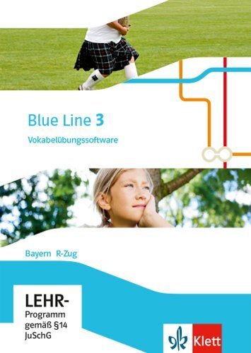 Cover: 9783125483873 | Blue Line 3 M-Zug. Ausgabe Bayern, Vokabelübungssoftware R-Zug, CD-ROM