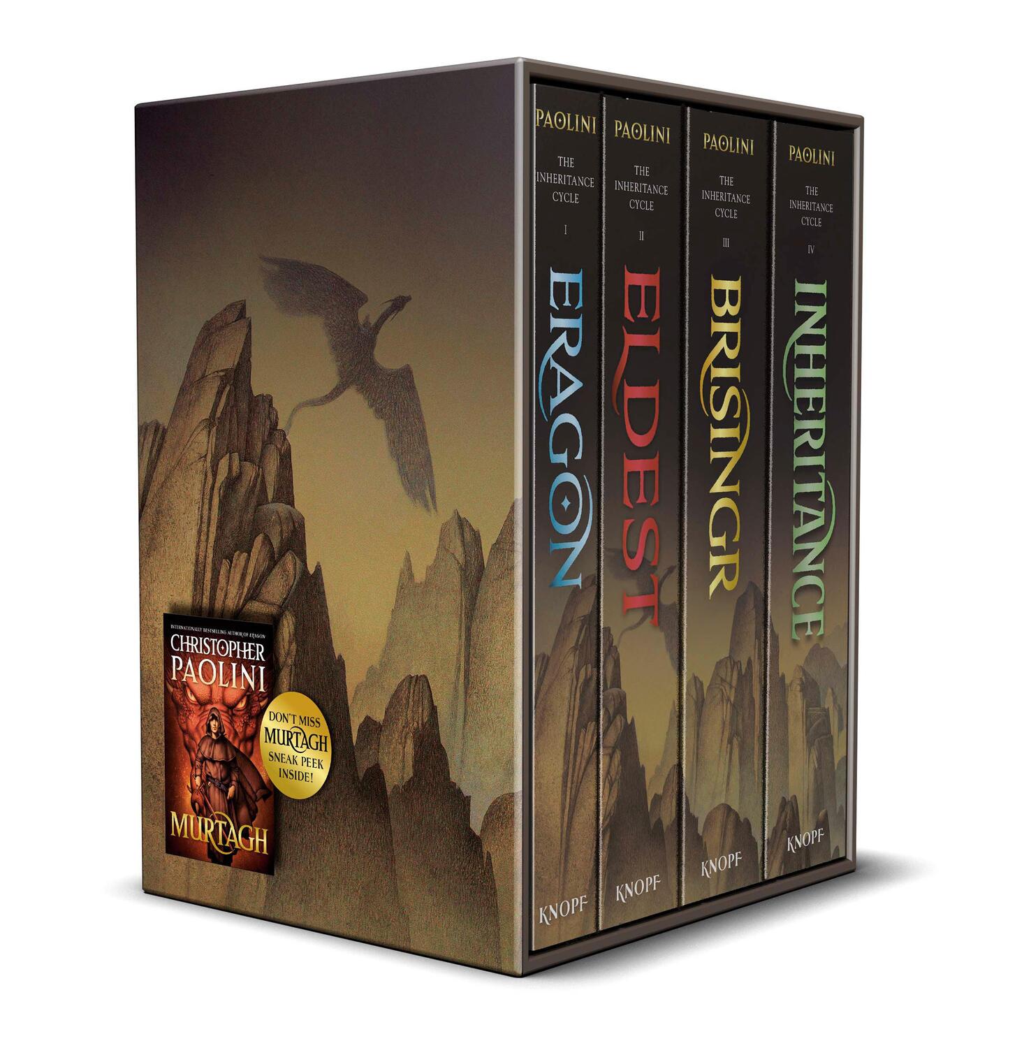 Cover: 9780449813225 | The Inheritance Cycle 4-Book Trade Paperback Boxed Set | Paolini