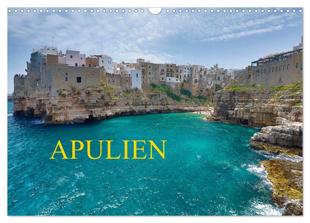 Cover: 9783383672859 | Apulien (Wandkalender 2024 DIN A3 quer), CALVENDO Monatskalender