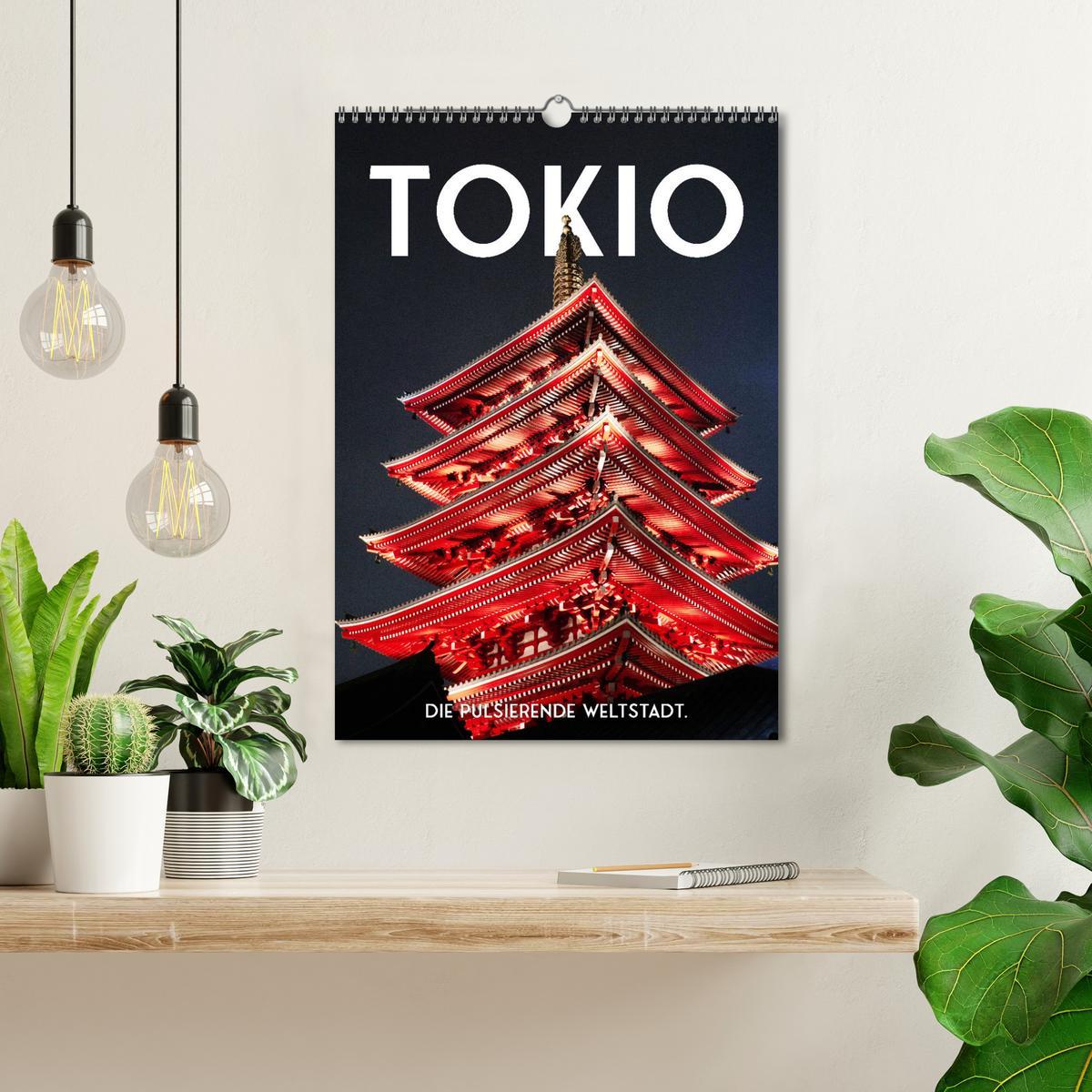 Bild: 9783435913046 | Tokio - Die pulsierende Weltstadt. (Wandkalender 2025 DIN A3 hoch),...