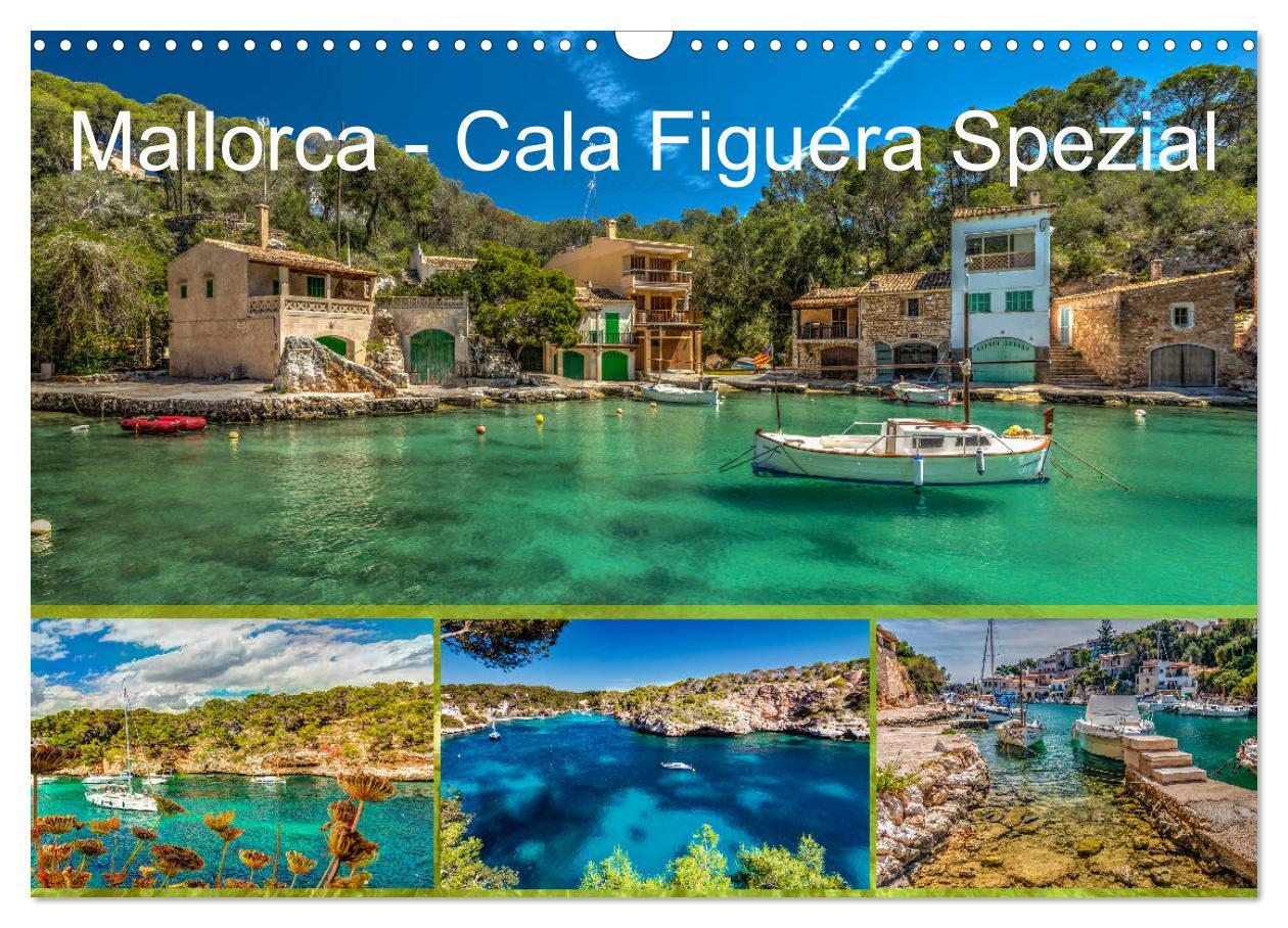 Cover: 9783435358410 | Mallorca - Cala Figuera Spezial (Wandkalender 2025 DIN A3 quer),...