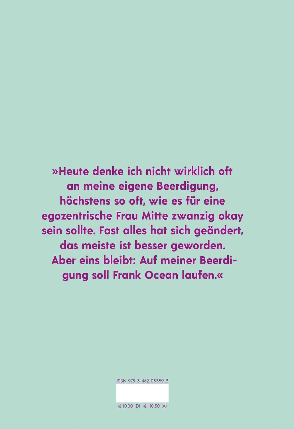 Rückseite: 9783462053593 | Sophie Passmann über Frank Ocean | Sophie Passmann | Buch | 88 S.