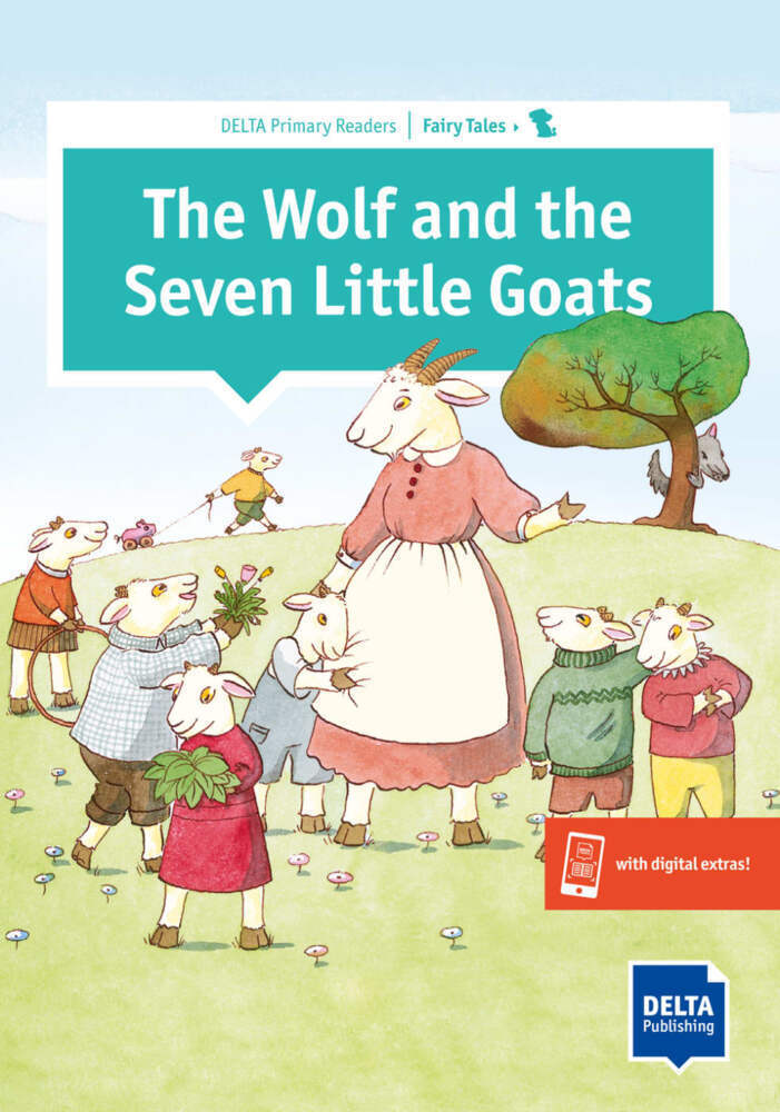 Cover: 9783125011090 | The Wolf and the Seven Little Goats | Primary Reader + Delta Augmented
