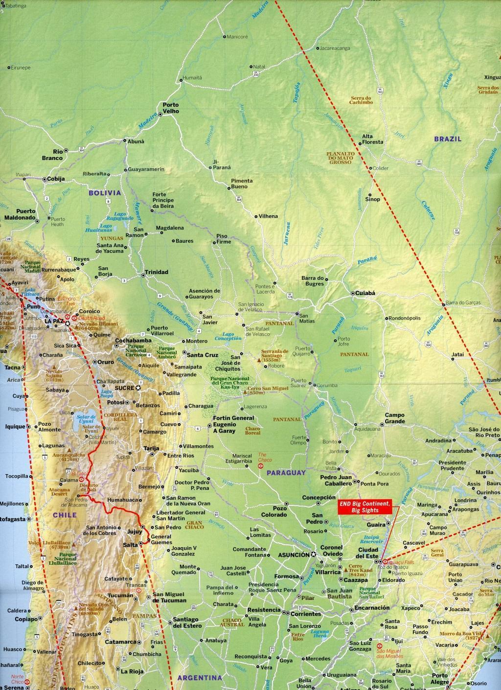 Bild: 9781788686068 | Lonely Planet South America Planning Map | Lonely Planet | Englisch