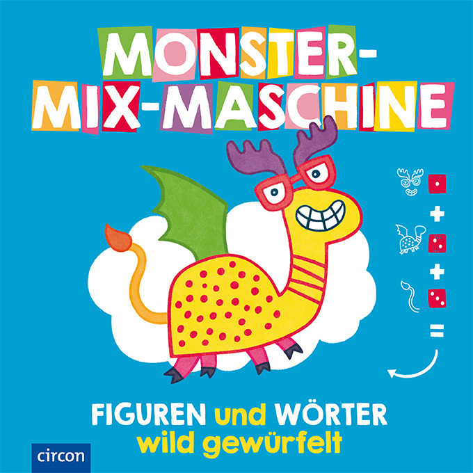 Cover: 9783817423576 | Monster-Mix-Maschine | Figuren und Wörter - wild gewürfelt | Marx