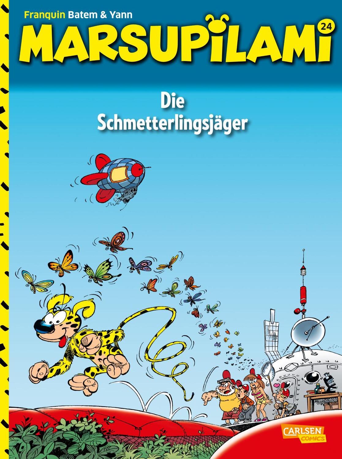 Cover: 9783551784094 | Marsupilami 24: Die Schmetterlingsjäger | Yann (u. a.) | Taschenbuch