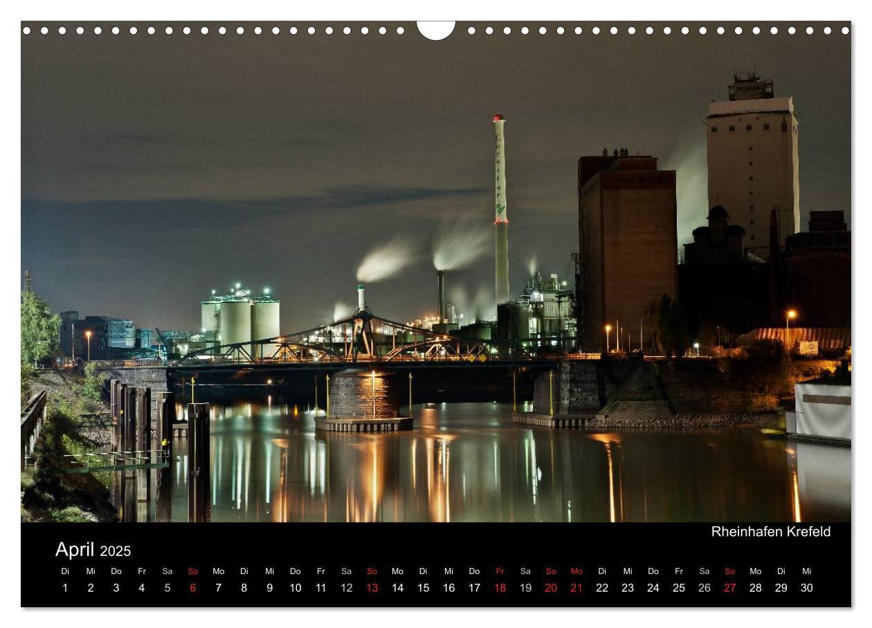 Bild: 9783435730001 | Ruhrlights II - Nachtlichter des Ruhrgebietes (Wandkalender 2025...