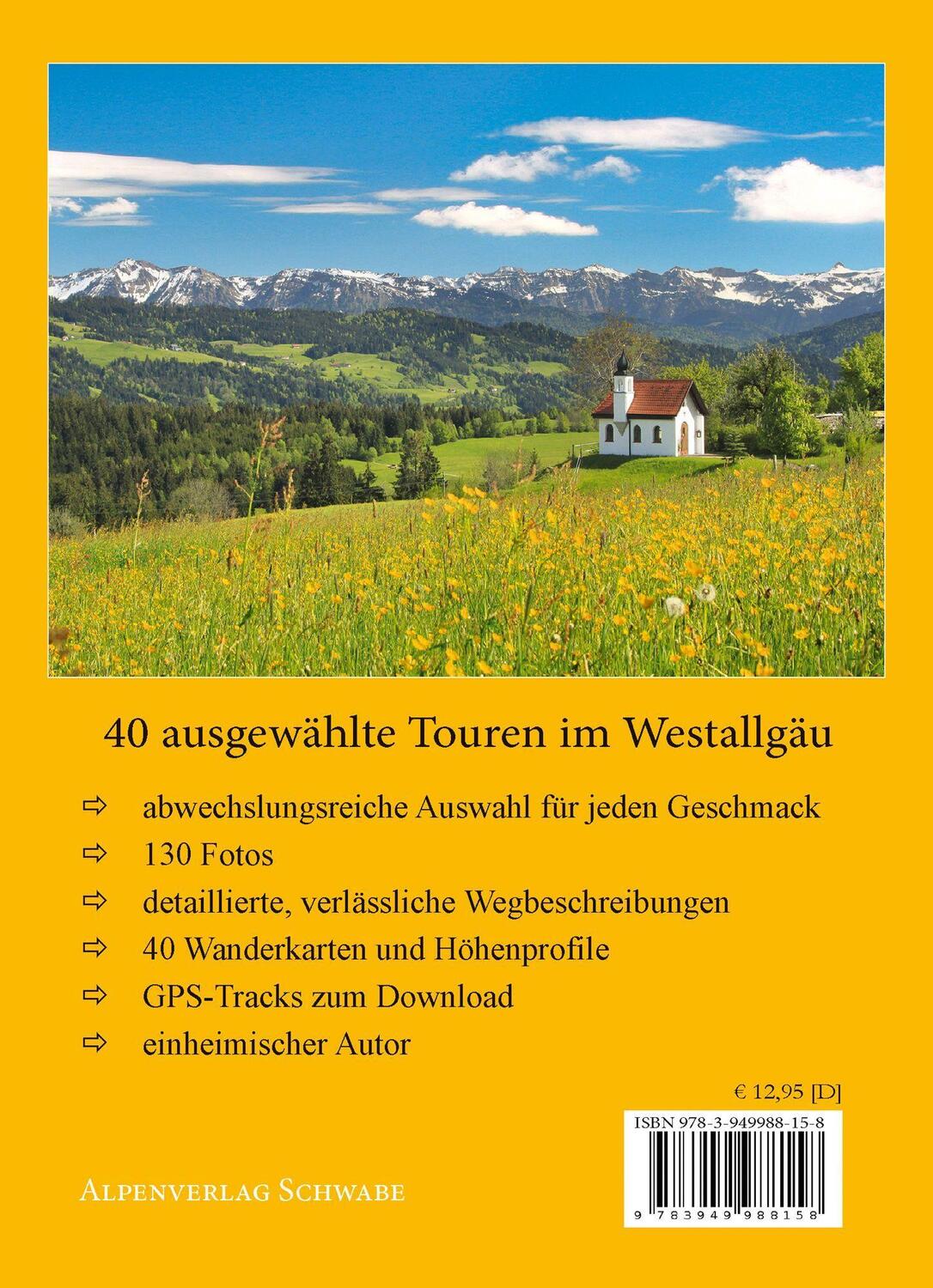 Bild: 9783949988158 | Leichte Wanderungen Westallgäu und Oberstaufen | Gerald Schwabe | Buch