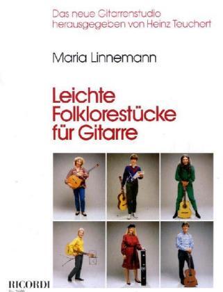 Cover: 9783931788377 | Leichte Folklorestücke, für Gitarre | Maria Linnemann | Broschüre