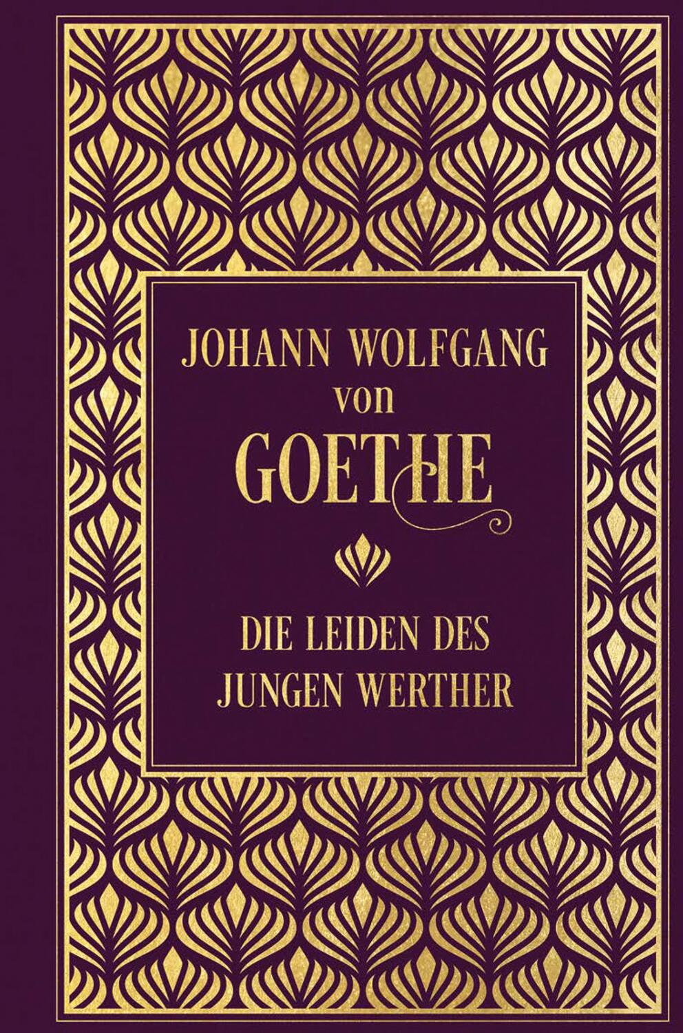 Cover: 9783868205695 | Die Leiden des jungen Werther | Leinen mit Goldprägung | Goethe | Buch