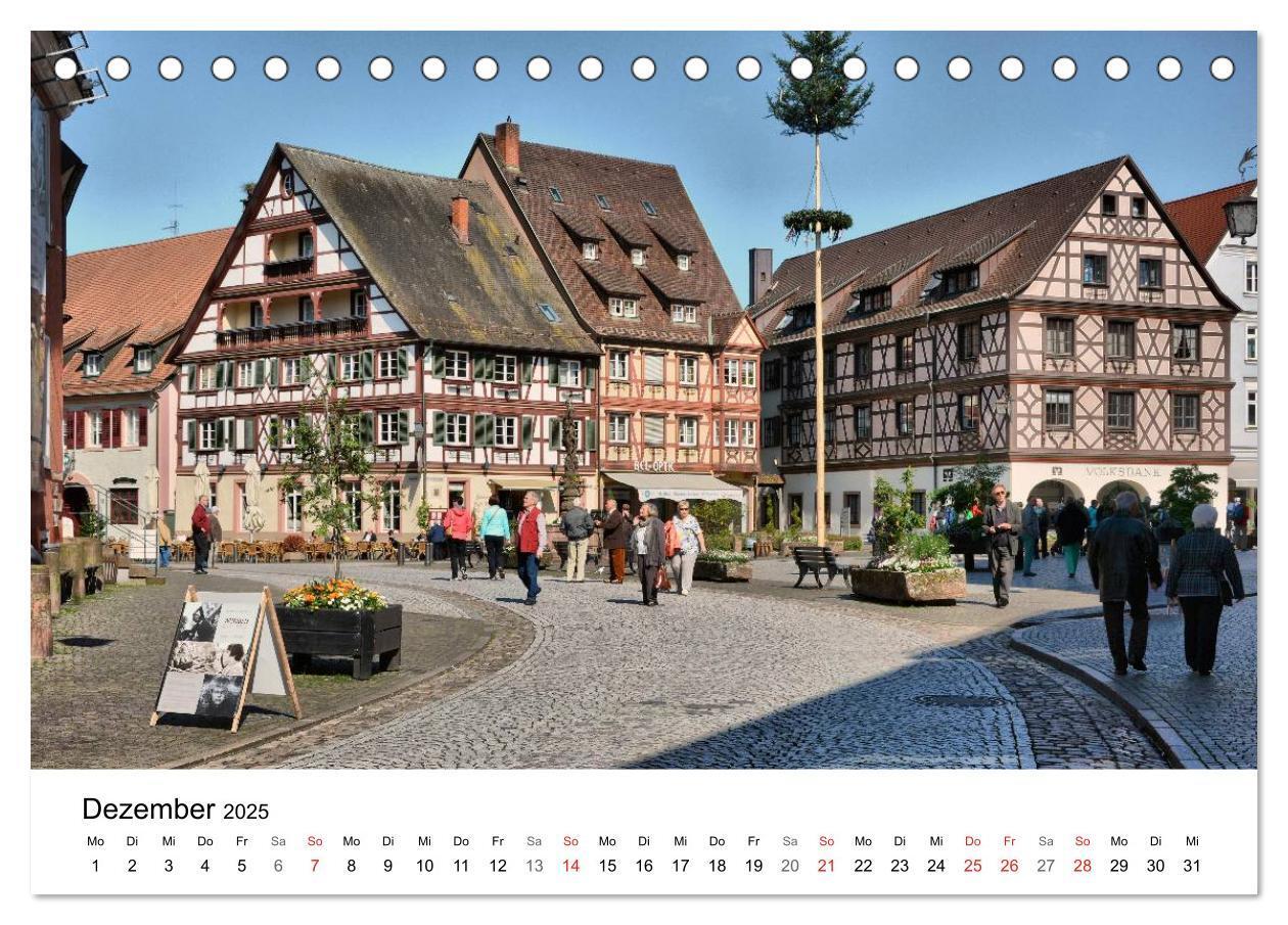 Bild: 9783435594771 | Gengenbach - romantisches Kleinod im Schwarzwald (Tischkalender...