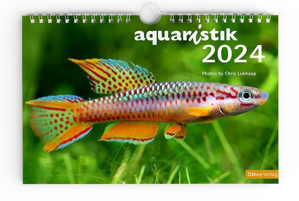 Cover: 9783944821931 | aquaristik Kalender 2024 | Chris Lukhaup | Kalender | Spiralbindung