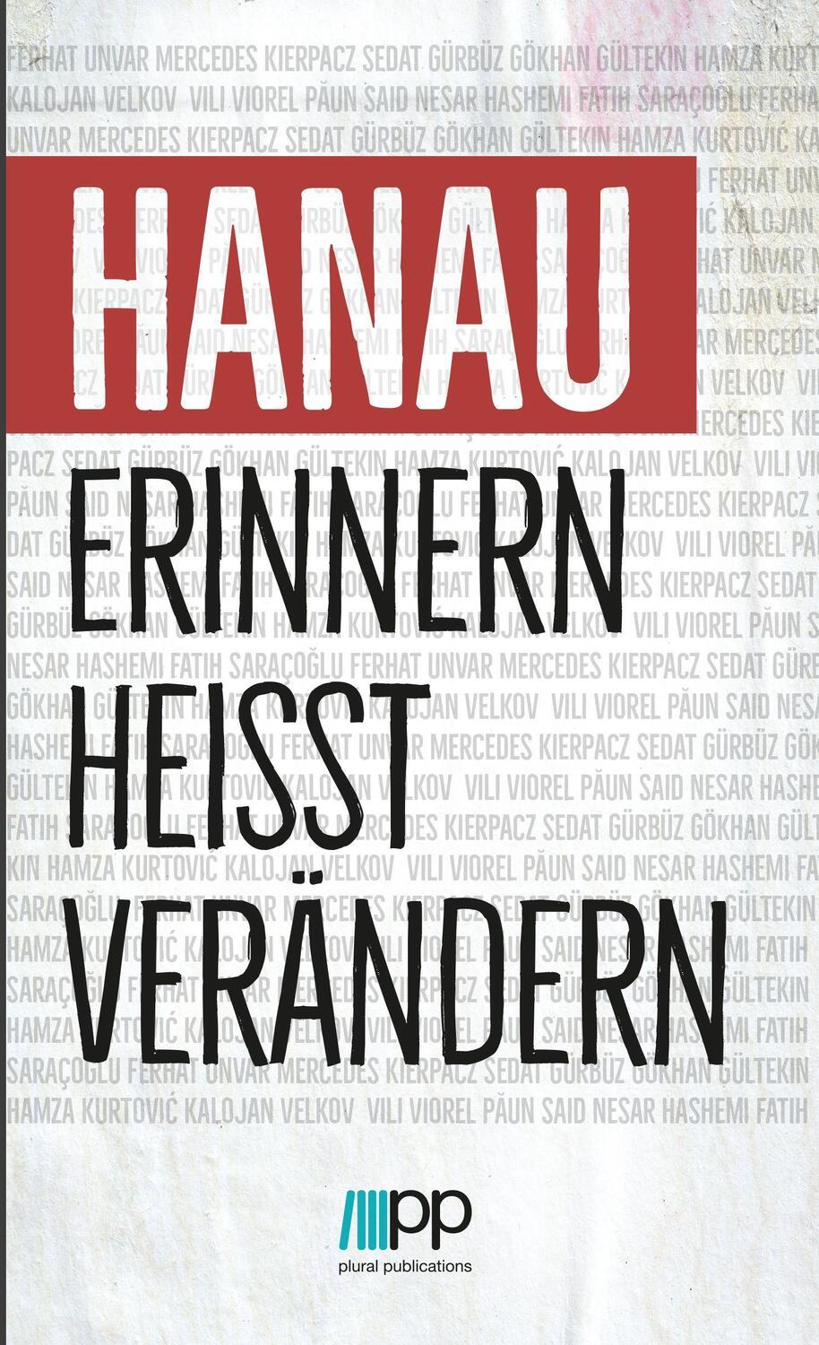 Cover: 9783949982231 | Hanau - Erinnern heißt verändern | IslamiQ | Taschenbuch | Deutsch