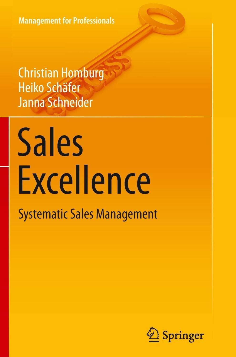 Cover: 9783642433757 | Sales Excellence | Systematic Sales Management | Homburg (u. a.)
