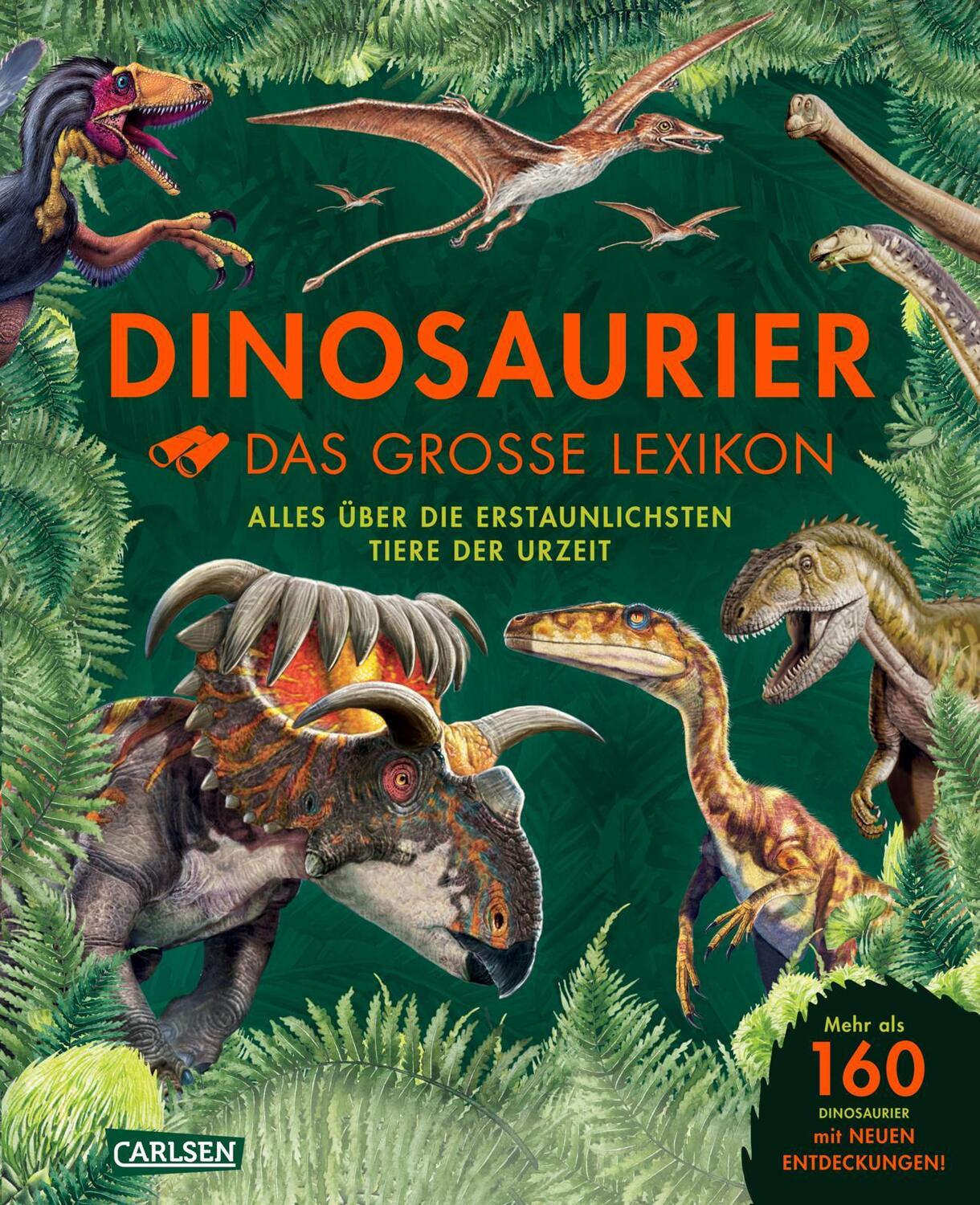 Cover: 9783551252180 | Dinosaurier - Das große Lexikon | Michael K. Brett-Surman | Buch
