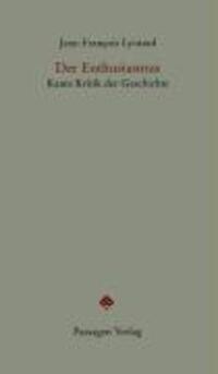 Cover: 9783851658392 | Der Enthusiasmus | Kants Kritik der Geschichte, Passagen Forum | Buch