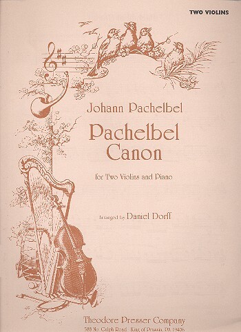 Cover: 9781598060867 | Canon For Two Violins And Piano | Johann Pachelbel | Buch