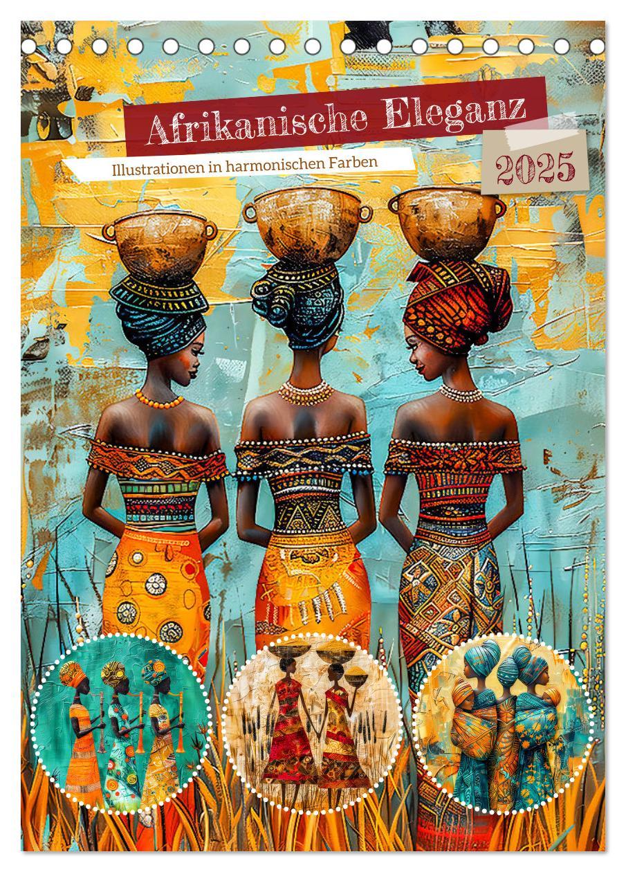 Cover: 9783457194058 | Afrikanische Eleganz - Illustrationen in harmonischen Farben...