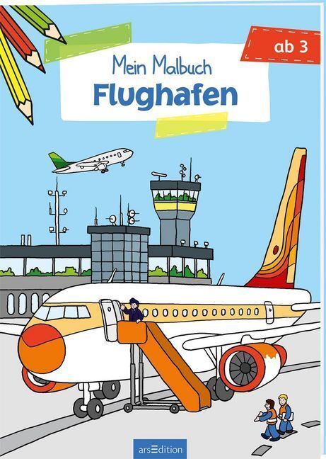 Cover: 9783845830209 | Mein Malbuch - Flughafen | Christian Zimmer | Taschenbuch | Deutsch