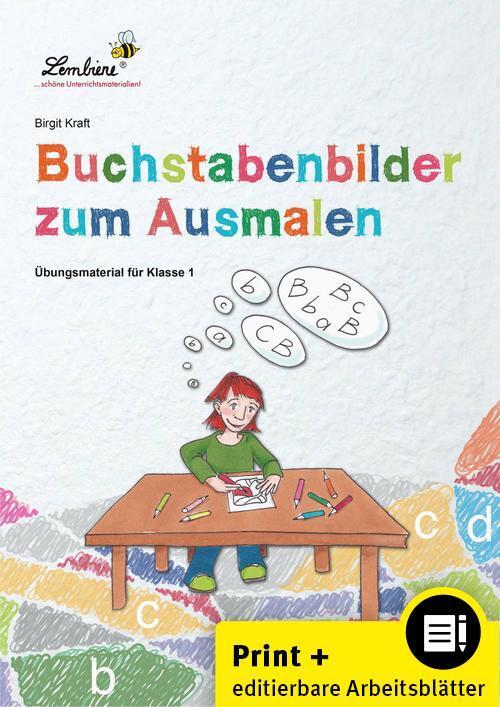 Cover: 9783869987798 | Buchstabenbilder zum Ausmalen | (1. Klasse) | Birgit Kraft | Broschüre