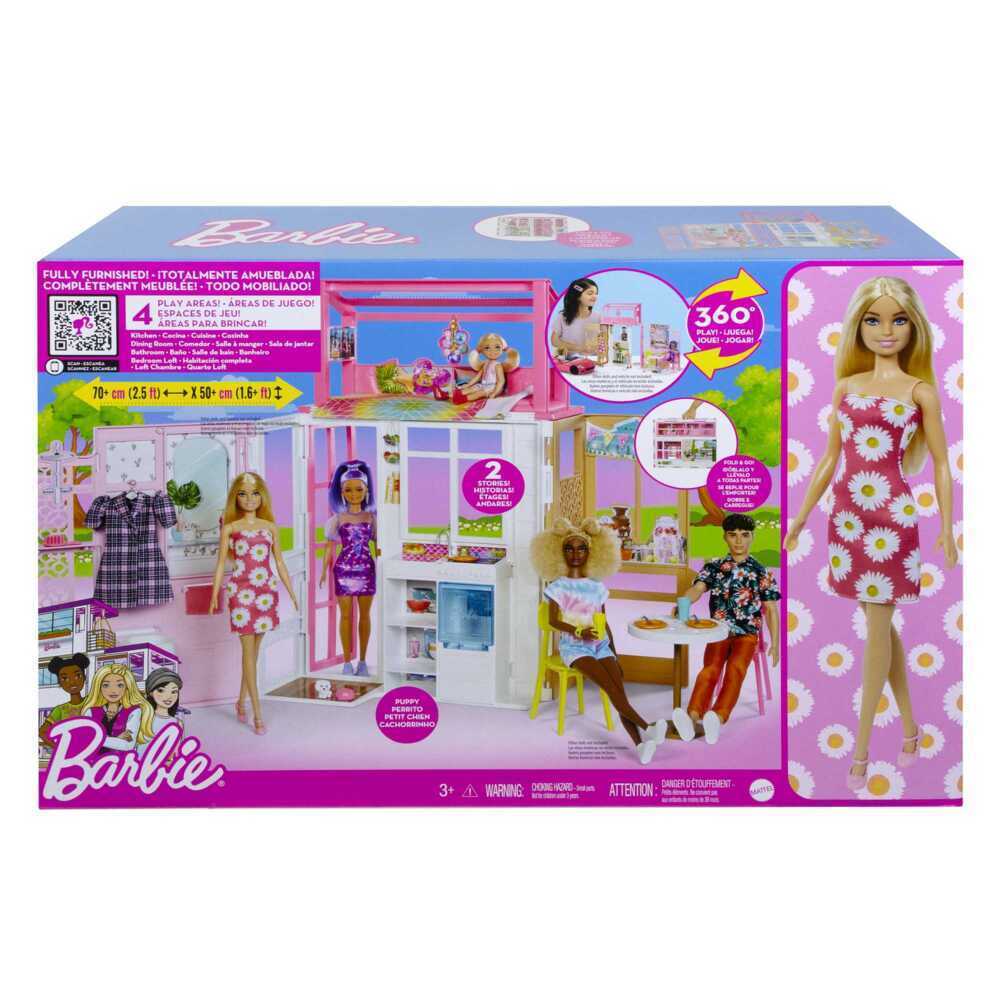 Cover: 194735007677 | Barbie Haus und Puppe | Stück | In Karton | 2023 | Barbie