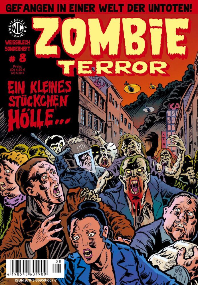 Cover: 9783869590905 | WEISSBLECH Sonderheft 8 ZOMBIE TERROR | Levin Kurio (u. a.) | Deutsch