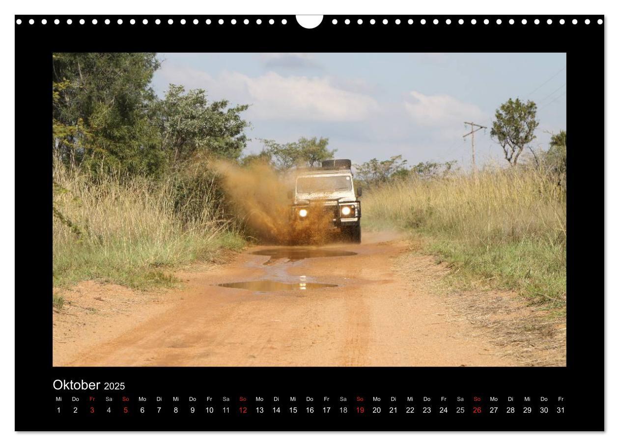 Bild: 9783435753673 | Land Rover Defender - Unterwegs in Afrika (Wandkalender 2025 DIN A3...