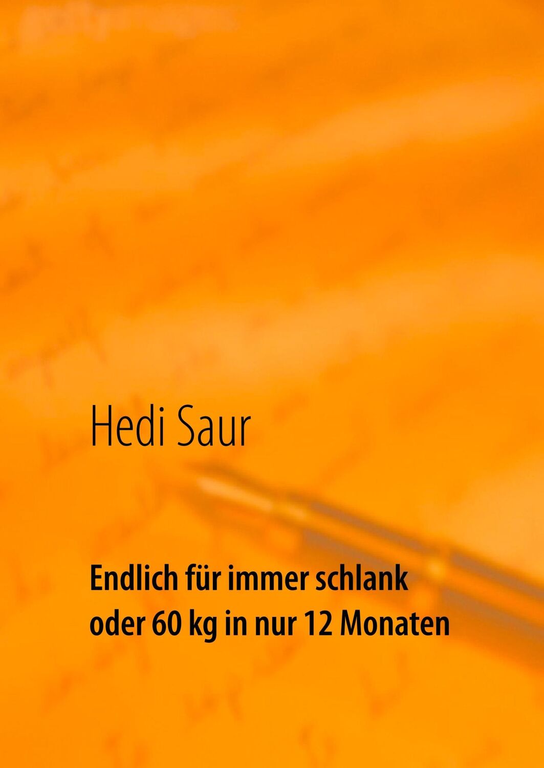 Cover: 9783740733407 | Endlich für immer schlank oder 60 kg in nur 12 Monaten | Hedi Saur