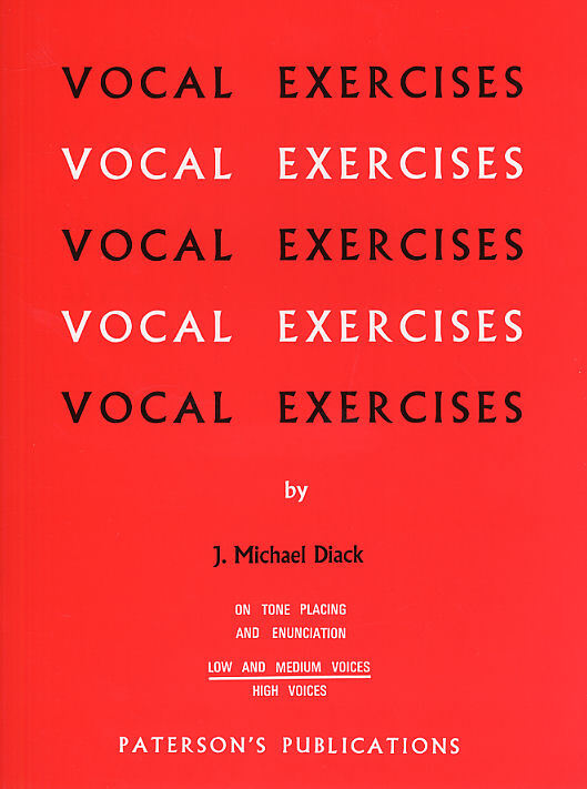 Cover: 9780853602279 | Vocal Exercises On Tone Placing And Enunciation | J. Michael Diack
