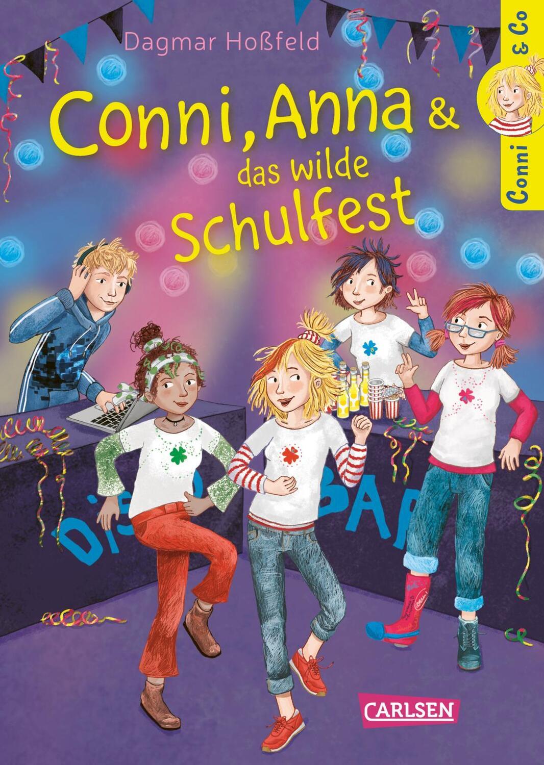 Cover: 9783551558749 | Conni & Co 4: Conni, Anna und das wilde Schulfest | Dagmar Hoßfeld