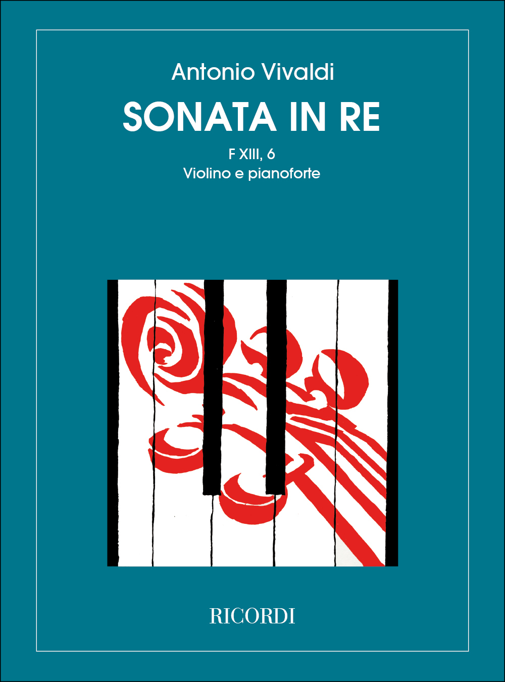 Cover: 9790041284378 | Sonata in Re Rv 10 per Violino e pianoforte | - F.Xiii-6 - Tomo 364